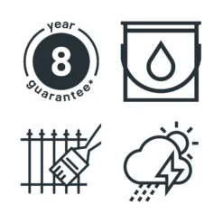 GoodHome Outdoor Black Gloss Exterior Metal Paint, 750ml Tin 5 GoodHome Outdoor Black Gloss Exterior Metal Paint, 750ml Tin -trade point store goodhome outdoor black gloss exterior metal paint 750ml tin5059340296029 03t