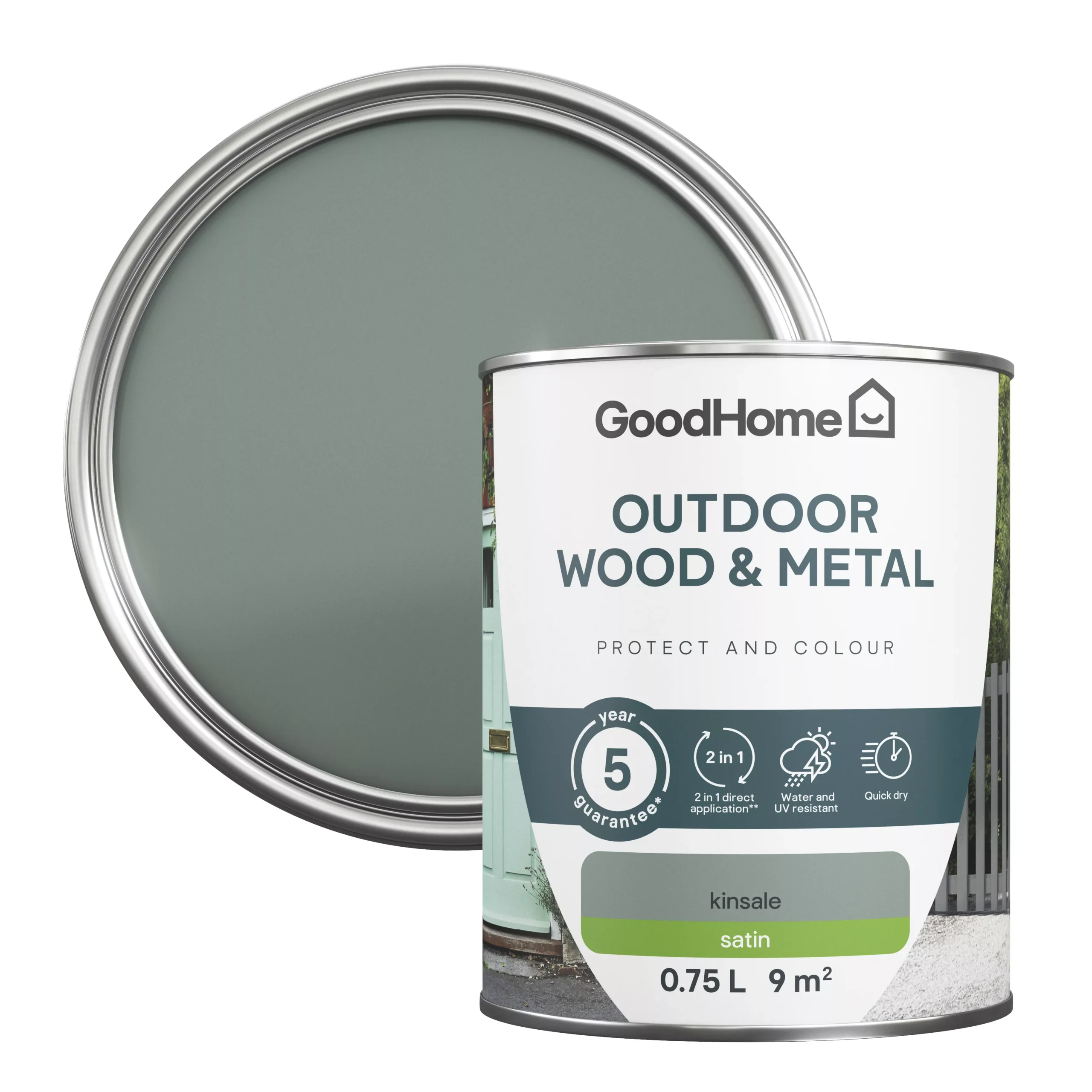 GoodHome Outdoor Kinsale Satinwood Multi-surface paint, 750ml GoodHome Outdoor Kinsale Satinwood Multi-surface Paint, 750ml -trade point store goodhome outdoor kinsale satinwood multi surface paint 750ml5059340296920 21c scaled