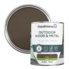 GoodHome Outdoor La Paz Satinwood Multi-surface Paint, 750ml -trade point store goodhome outdoor la paz satinwood multi surface paint 750ml5059340296883 21c