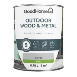 GoodHome Outdoor Melville Satinwood Multi-surface Paint, 750ml 3 GoodHome Outdoor Melville Satinwood Multi-surface Paint, 750ml -trade point store goodhome outdoor melville satinwood multi surface paint 750ml5059340296890 02c