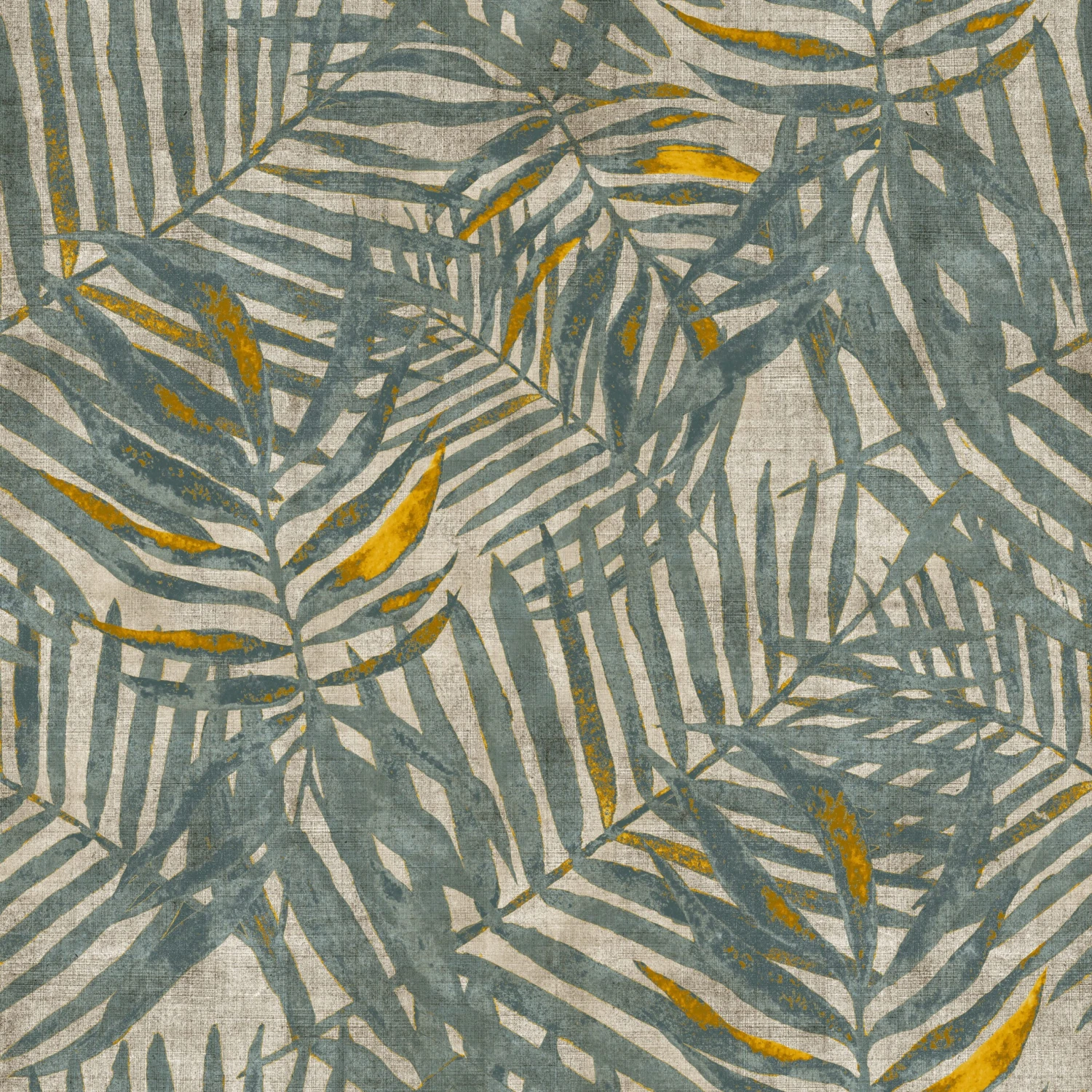 GoodHome Perod Beige & teal Palm leaves Textured Wallpaper GoodHome Perod Beige & Teal Palm Leaves Textured Wallpaper -trade point store goodhome perod beige teal palm leaves textured wallpaper5059340410005 02c scaled