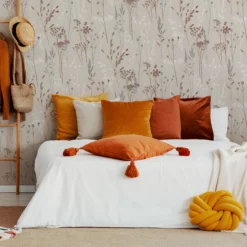 GoodHome Pio Cream & Red Floral Textured Wallpaper 7 GoodHome Pio Cream & Red Floral Textured Wallpaper -trade point store goodhome pio cream red floral textured wallpaper5397007220063 21i