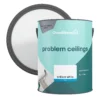 GoodHome Problem Ceiling Brilliant White Matt Emulsion Paint, 5L