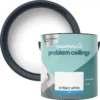 GoodHome Problem Ceilings Brilliant White Matt Emulsion Paint, 2.5L 1 GoodHome Problem Ceilings Brilliant White Matt Emulsion Paint, 2.5L -trade point store goodhome problem ceilings brilliant white matt emulsion paint 2 5l5059340232041 37c