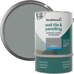 GoodHome Renovation Delaware Matt Wall Tile & Panelling Paint, 2L