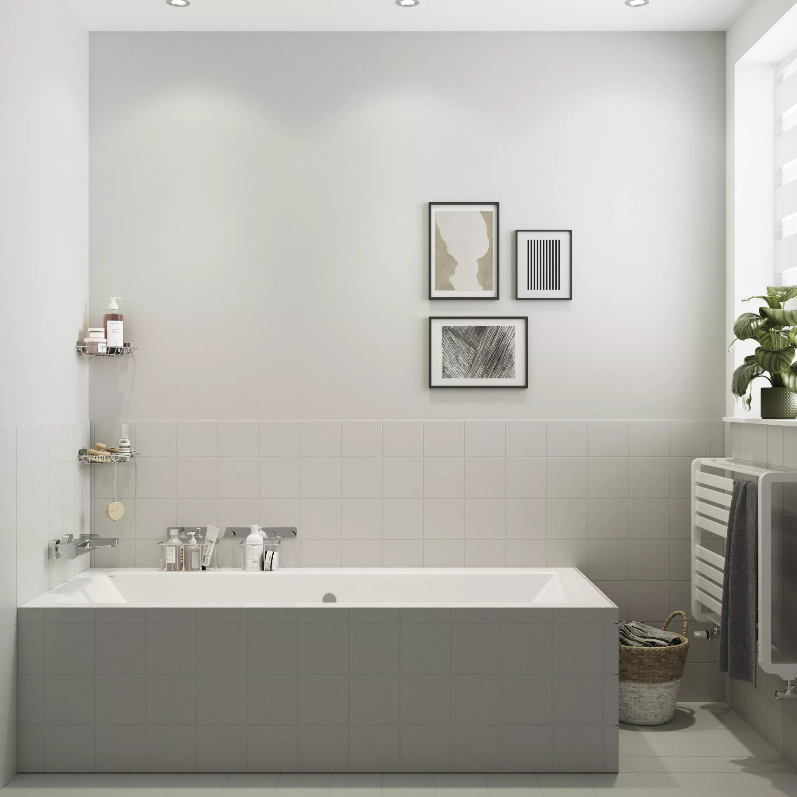 GoodHome Renovation Hamptons Matt Wall tile & panelling paint, 2L GoodHome Renovation Hamptons Matt Wall Tile & Panelling Paint, 2L -trade point store goodhome renovation hamptons matt wall tile panelling paint 2l5059340288420 01i scaled