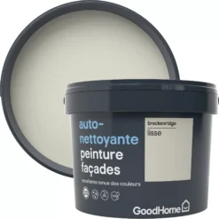 GoodHome Self-cleaning Breckenridge Smooth Matt Masonry Paint, 10L -trade point store goodhome self cleaning breckenridge smooth matt masonry paint 10l3663602522102 37c