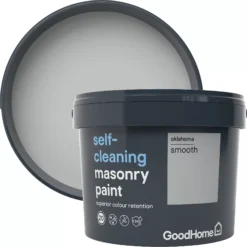 GoodHome Self-cleaning Oklahoma Smooth Matt Masonry Paint, 10L 4 GoodHome Self-cleaning Oklahoma Smooth Matt Masonry Paint, 10L -trade point store goodhome self cleaning oklahoma smooth matt masonry paint 10l3663602522133 37c