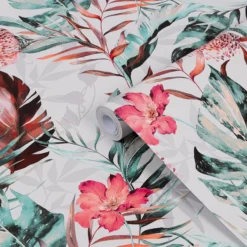 GoodHome Seran Multicolour Floral Smooth Wallpaper -trade point store goodhome seran multicolour floral smooth wallpaper5059340410821 36c