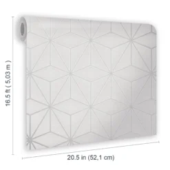 GoodHome Tattenhall Grey Geometric Metallic Effect Textured Wallpaper 7 GoodHome Tattenhall Grey Geometric Metallic Effect Textured Wallpaper -trade point store goodhome tattenhall grey geometric metallic effect textured wallpaper5059340410630 02t