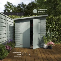 GoodHome Teak Matt Quick Dry Decking Wood Stain, 2.5L 7 GoodHome Teak Matt Quick Dry Decking Wood Stain, 2.5L -trade point store goodhome teak matt quick dry decking wood stain 2 5l5059340296777 19i EN 2022