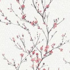 GoodHome Teff Pink Floral Textured Wallpaper 8 GoodHome Teff Pink Floral Textured Wallpaper -trade point store goodhome teff pink floral textured wallpaper3663602561385 39c