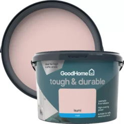 GoodHome Tough & Durable Isumi Matt Emulsion Paint, 2.5L