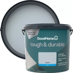 GoodHome Tough & Durable Toulon Matt Emulsion Paint, 5L