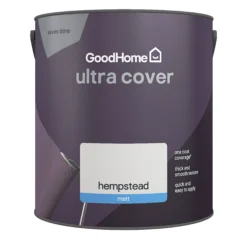GoodHome Ultra Cover Hempstead Matt Emulsion Paint, 2.5L 4 GoodHome Ultra Cover Hempstead Matt Emulsion Paint, 2.5L -trade point store goodhome ultra cover hempstead matt emulsion paint 2 5l5059340273655 02c