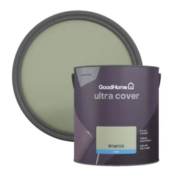 GoodHome Ultra Cover Limerick Matt Emulsion Paint, 2.5L