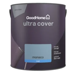 GoodHome Ultra Cover Monaco Matt Emulsion Paint, 2.5L 4 GoodHome Ultra Cover Monaco Matt Emulsion Paint, 2.5L -trade point store goodhome ultra cover monaco matt emulsion paint 2 5l5059340273693 02c