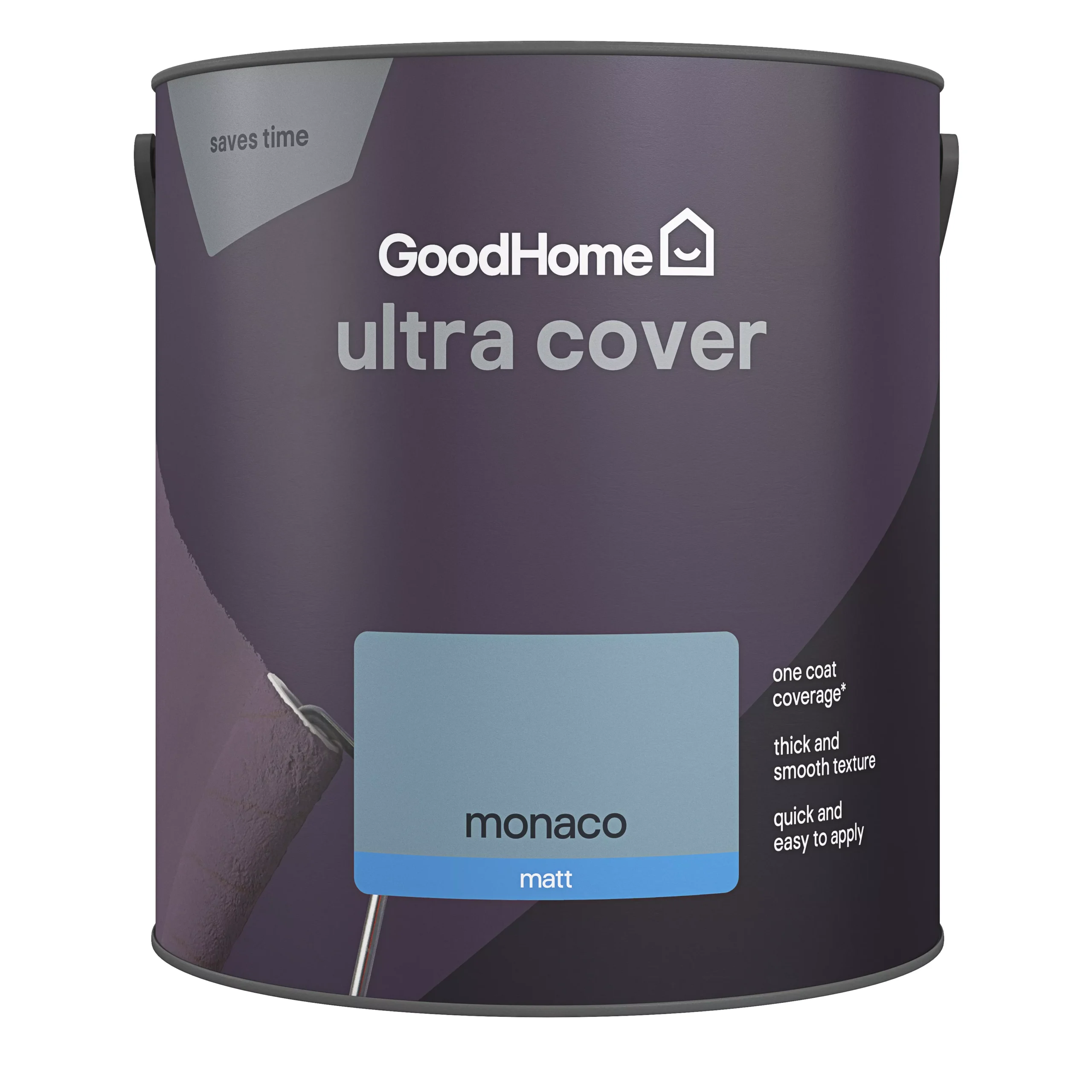GoodHome Ultra Cover Monaco Matt Emulsion paint, 2.5L GoodHome Ultra Cover Monaco Matt Emulsion Paint, 2.5L -trade point store goodhome ultra cover monaco matt emulsion paint 2 5l5059340273693 02c scaled