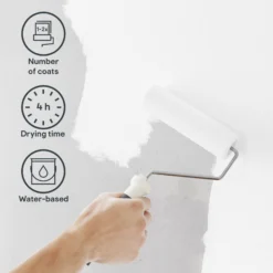 GoodHome Ultra Cover North Pole Matt Emulsion Paint, 2.5L 9 GoodHome Ultra Cover North Pole Matt Emulsion Paint, 2.5L -trade point store goodhome ultra cover north pole matt emulsion paint 2 5l5059340273600 05i