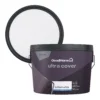 GoodHome Ultra Cover White Matt Emulsion Paint, 10L