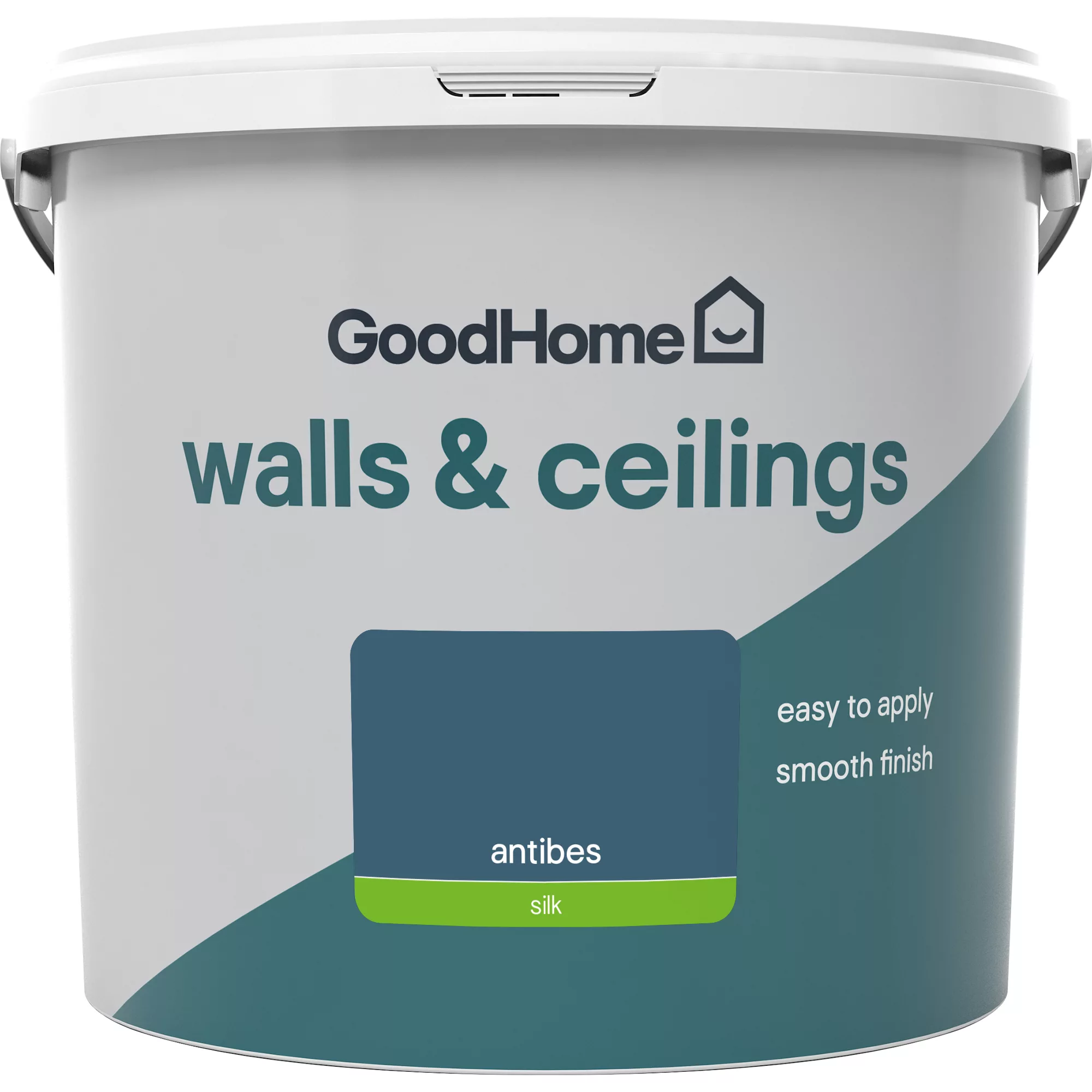GoodHome Walls & ceilings Antibes Silk Emulsion paint, 5L GoodHome Walls & Ceilings Antibes Silk Emulsion Paint, 5L -trade point store goodhome walls ceilings antibes silk emulsion paint 5l5059340272856 02c