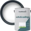 GoodHome Walls & Ceilings Brilliant White Vinyl Silk Emulsion Paint, 5L 2 GoodHome Walls & Ceilings Brilliant White Vinyl Silk Emulsion Paint, 5L -trade point store goodhome walls ceilings brilliant white vinyl silk emulsion paint 5l5059340232010 37c