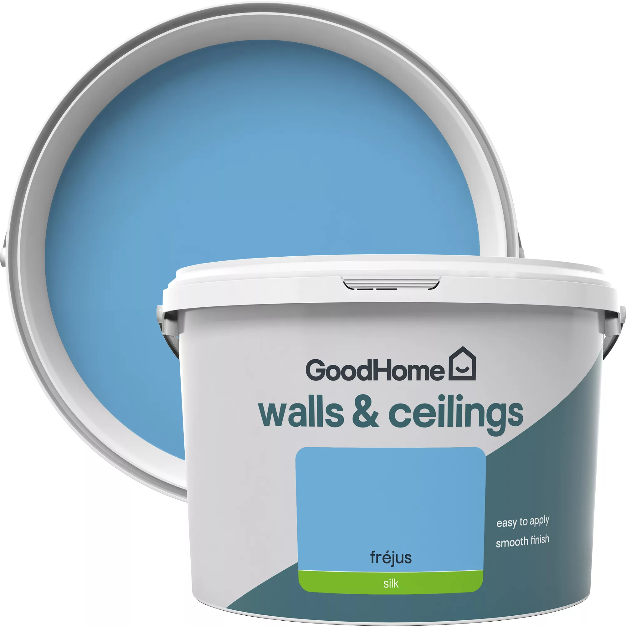GoodHome Walls & ceilings Frejus Silk Emulsion paint, 2.5L GoodHome Walls & Ceilings Frejus Silk Emulsion Paint, 2.5L -trade point store goodhome walls ceilings frejus silk emulsion paint 2 5l3663602599357 37c