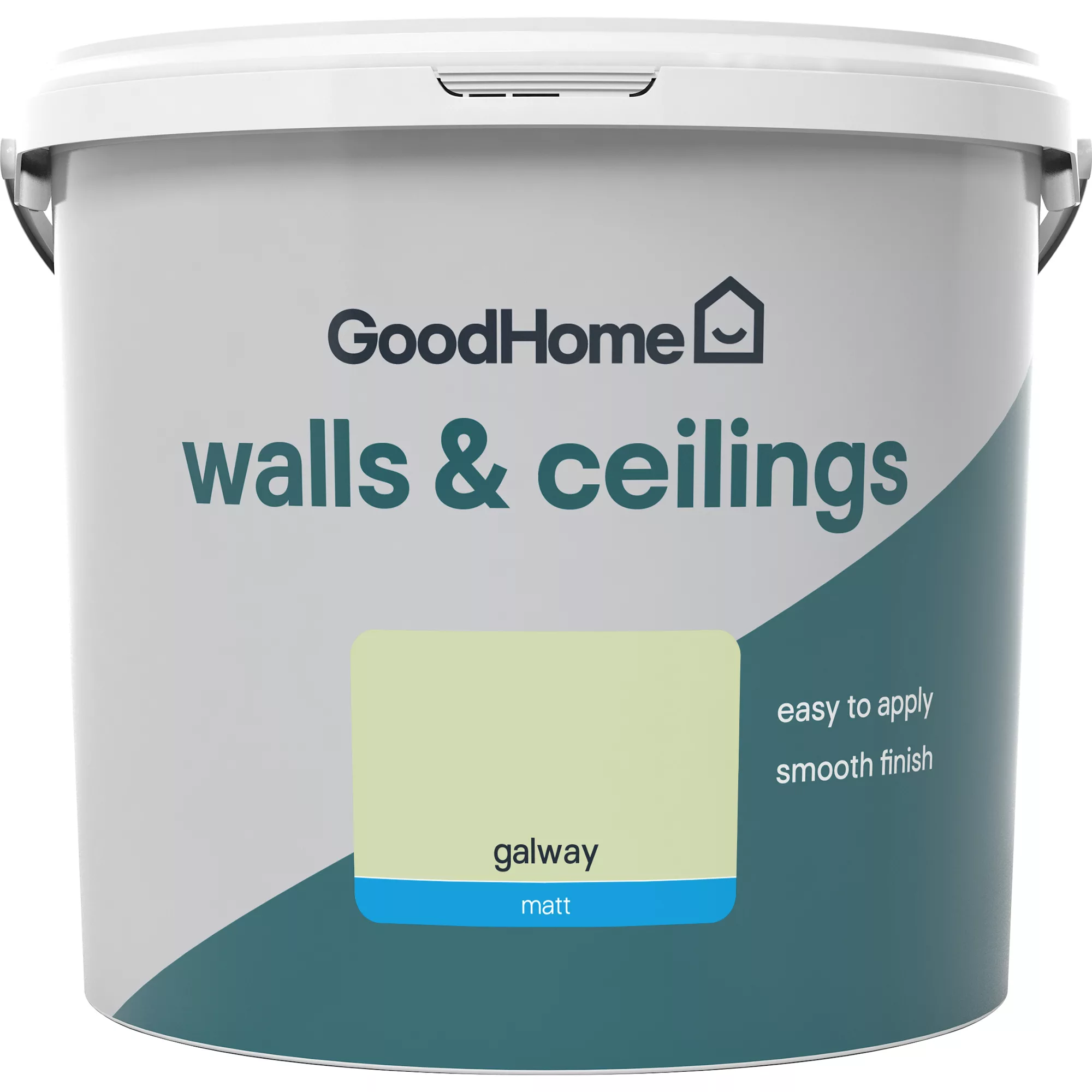 GoodHome Walls & ceilings Galway Matt Emulsion paint, 5L GoodHome Walls & Ceilings Galway Matt Emulsion Paint, 5L -trade point store goodhome walls ceilings galway matt emulsion paint 5l3663602598138 02c