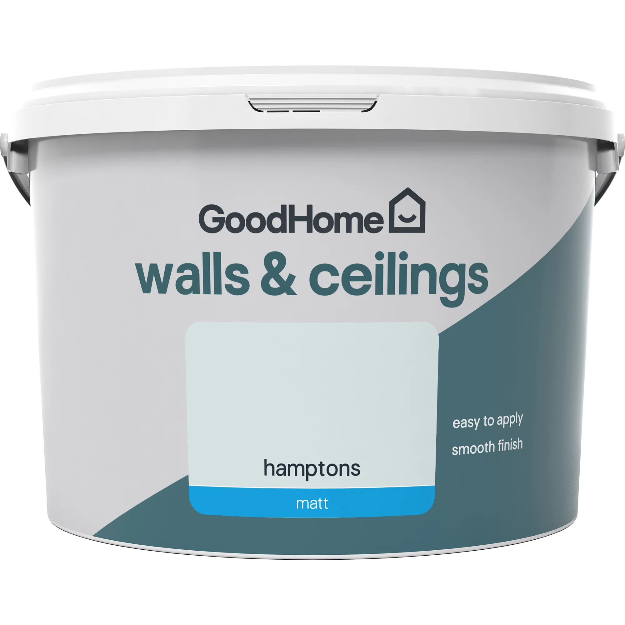 GoodHome Walls & ceilings Hamptons Matt Emulsion paint, 2.5L GoodHome Walls & Ceilings Hamptons Matt Emulsion Paint, 2.5L -trade point store goodhome walls ceilings hamptons matt emulsion paint 2 5l3663602596141 02c