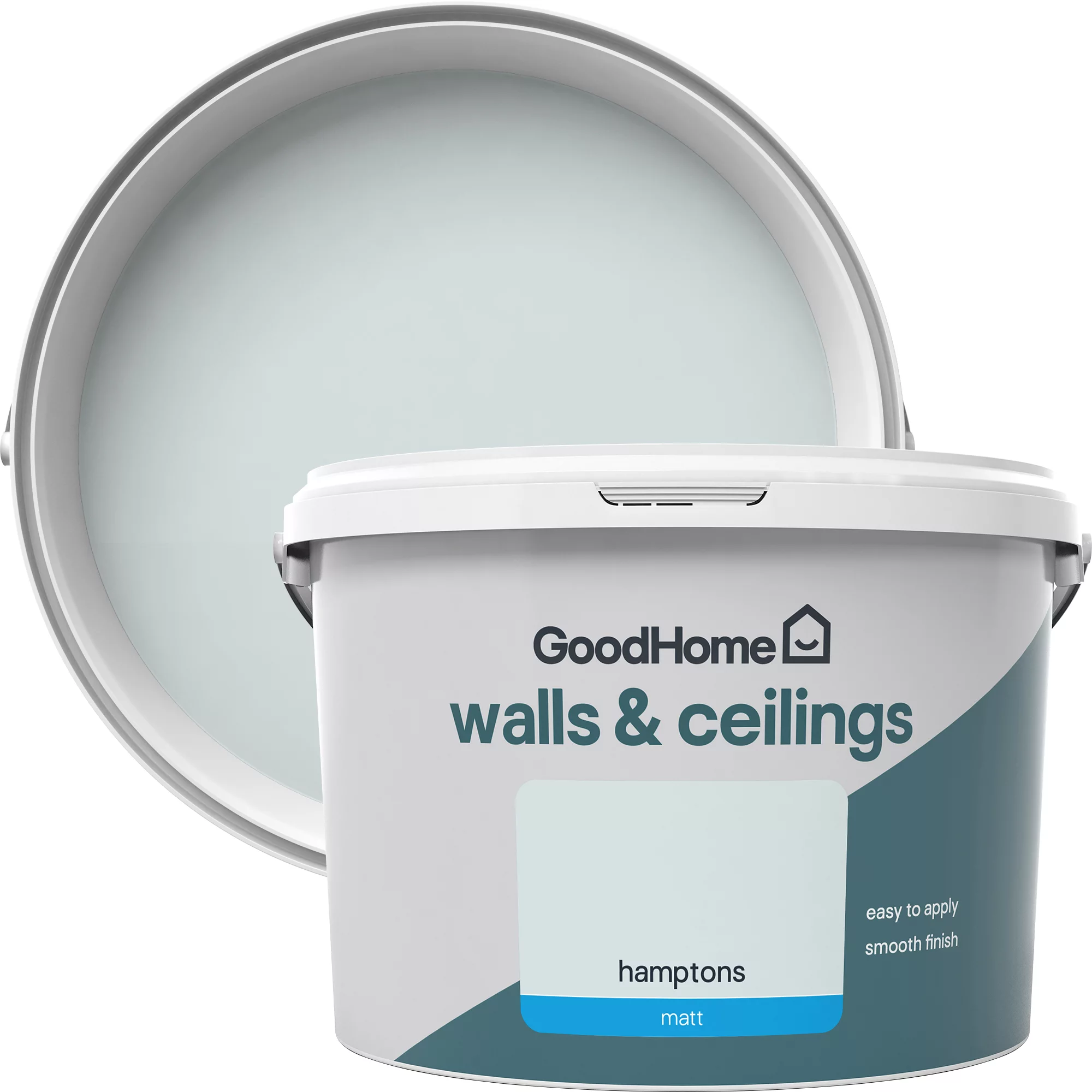 GoodHome Walls & ceilings Hamptons Matt Emulsion paint, 2.5L GoodHome Walls & Ceilings Hamptons Matt Emulsion Paint, 2.5L -trade point store goodhome walls ceilings hamptons matt emulsion paint 2 5l3663602596141 37c