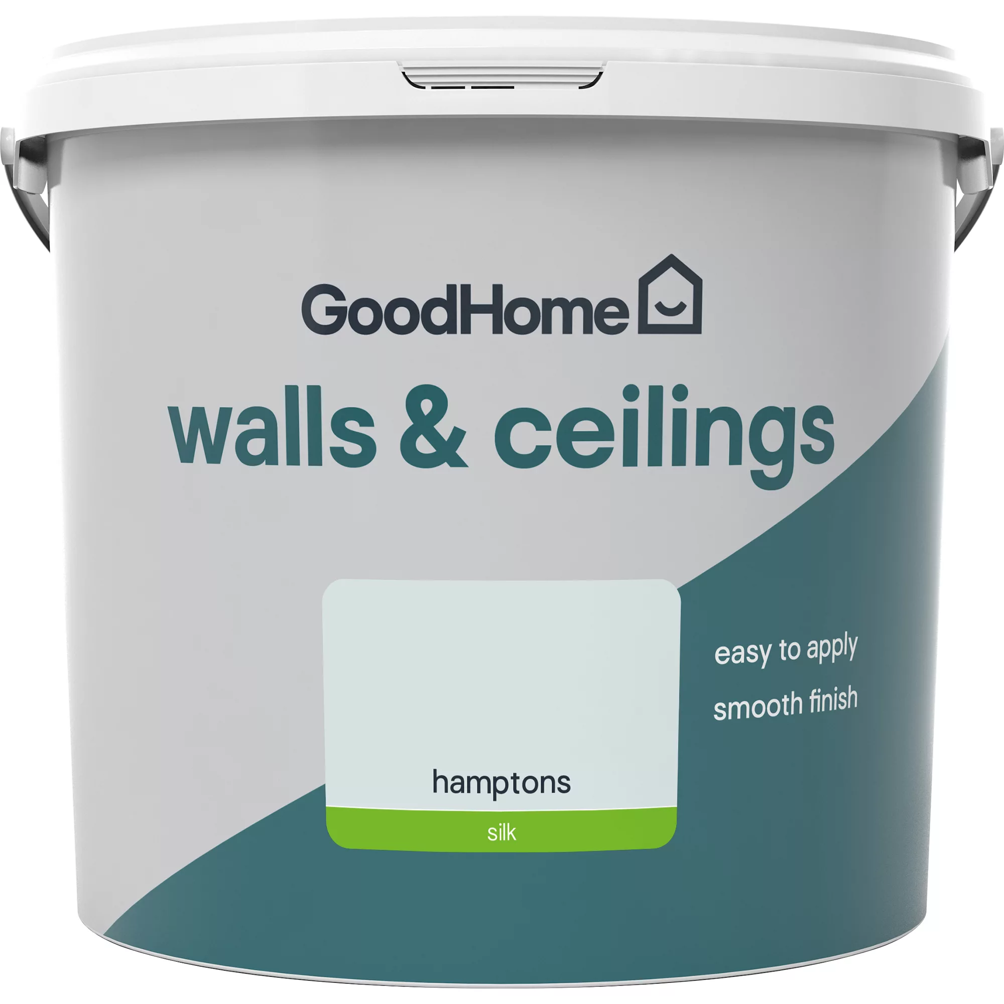 GoodHome Walls & ceilings Hamptons Silk Emulsion paint, 5L GoodHome Walls & Ceilings Hamptons Silk Emulsion Paint, 5L -trade point store goodhome walls ceilings hamptons silk emulsion paint 5l3663602596226 02c