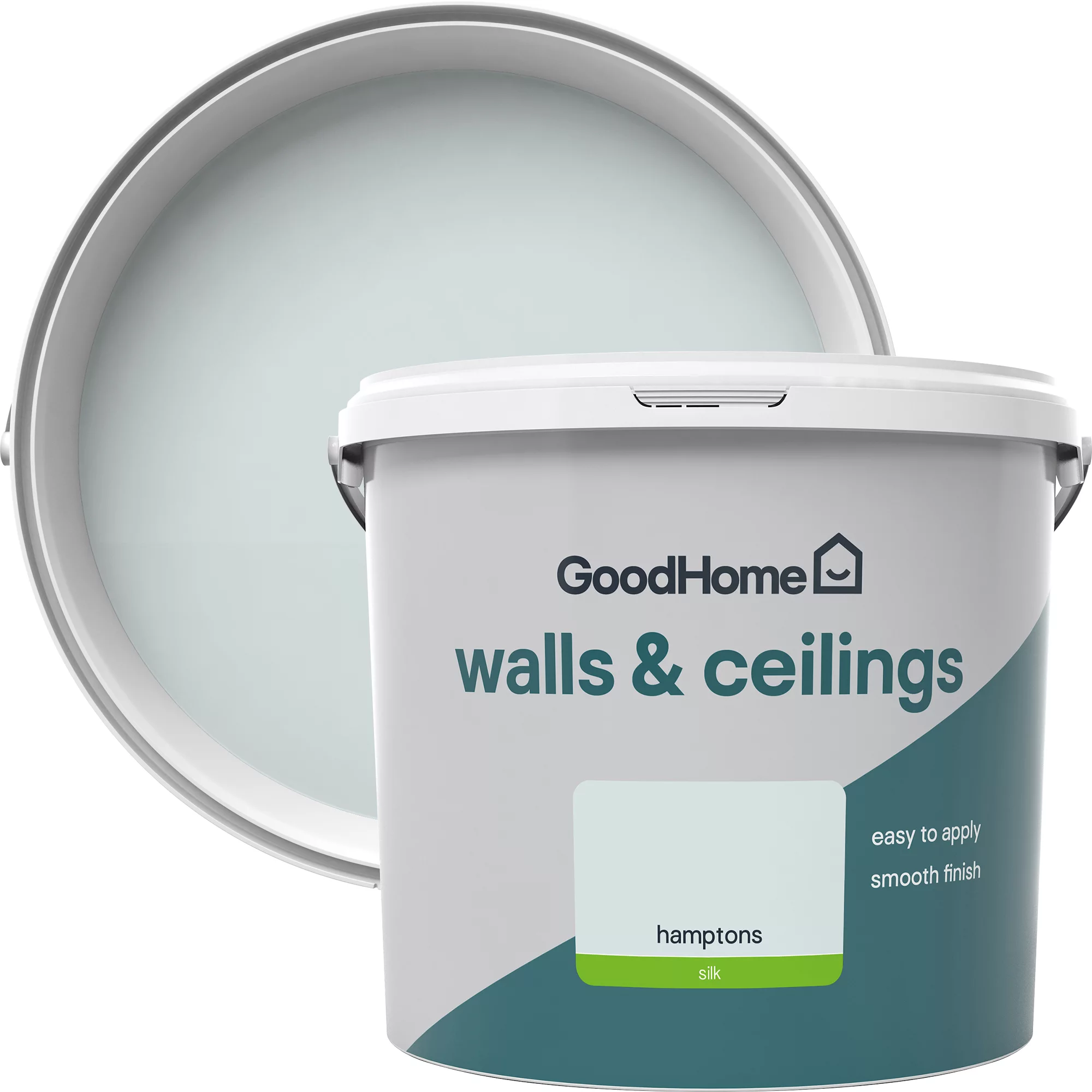 GoodHome Walls & ceilings Hamptons Silk Emulsion paint, 5L GoodHome Walls & Ceilings Hamptons Silk Emulsion Paint, 5L -trade point store goodhome walls ceilings hamptons silk emulsion paint 5l3663602596226 37c