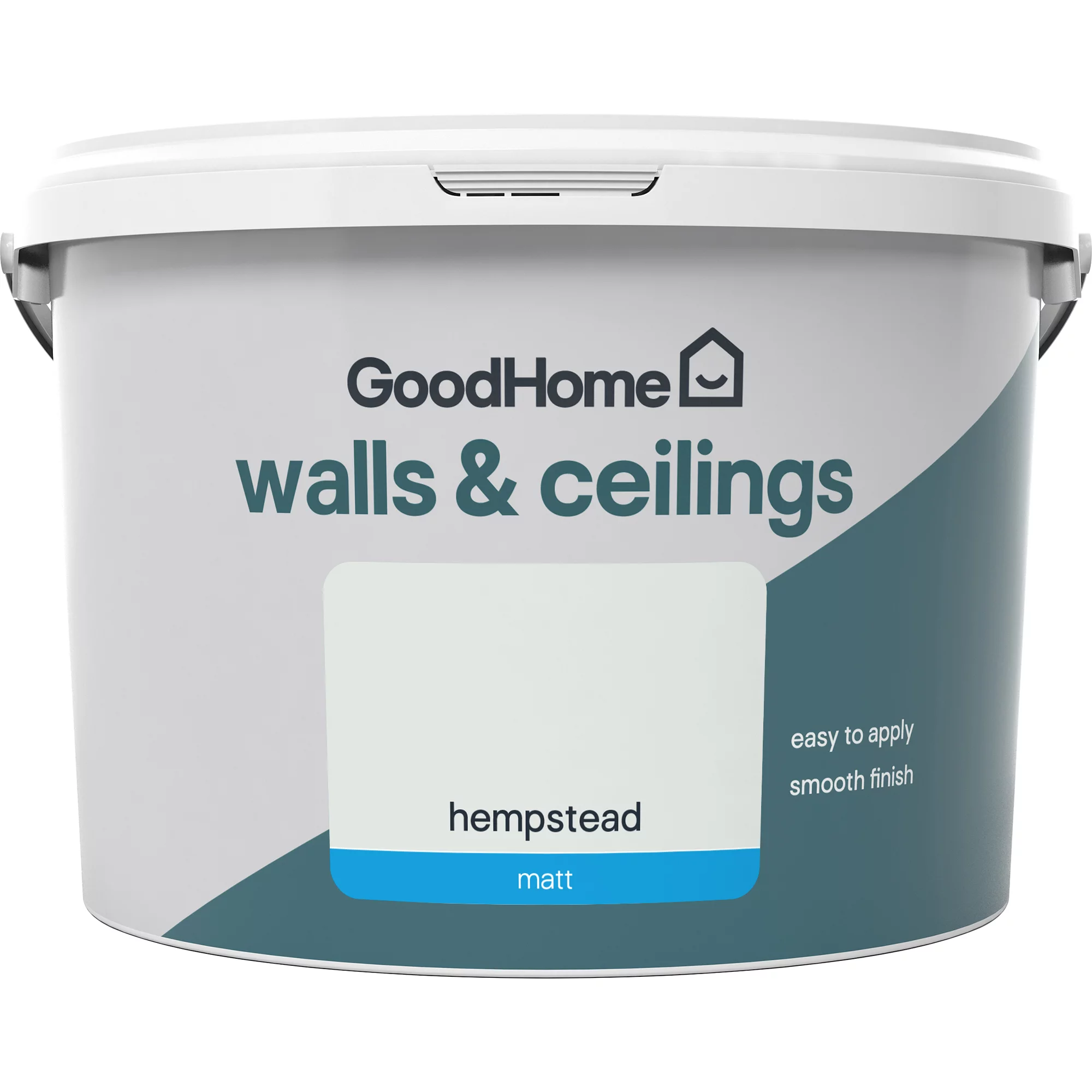 GoodHome Walls & ceilings Hempstead Matt Emulsion paint, 2.5L GoodHome Walls & Ceilings Hempstead Matt Emulsion Paint, 2.5L -trade point store goodhome walls ceilings hempstead matt emulsion paint 2 5l3663602596875 02c