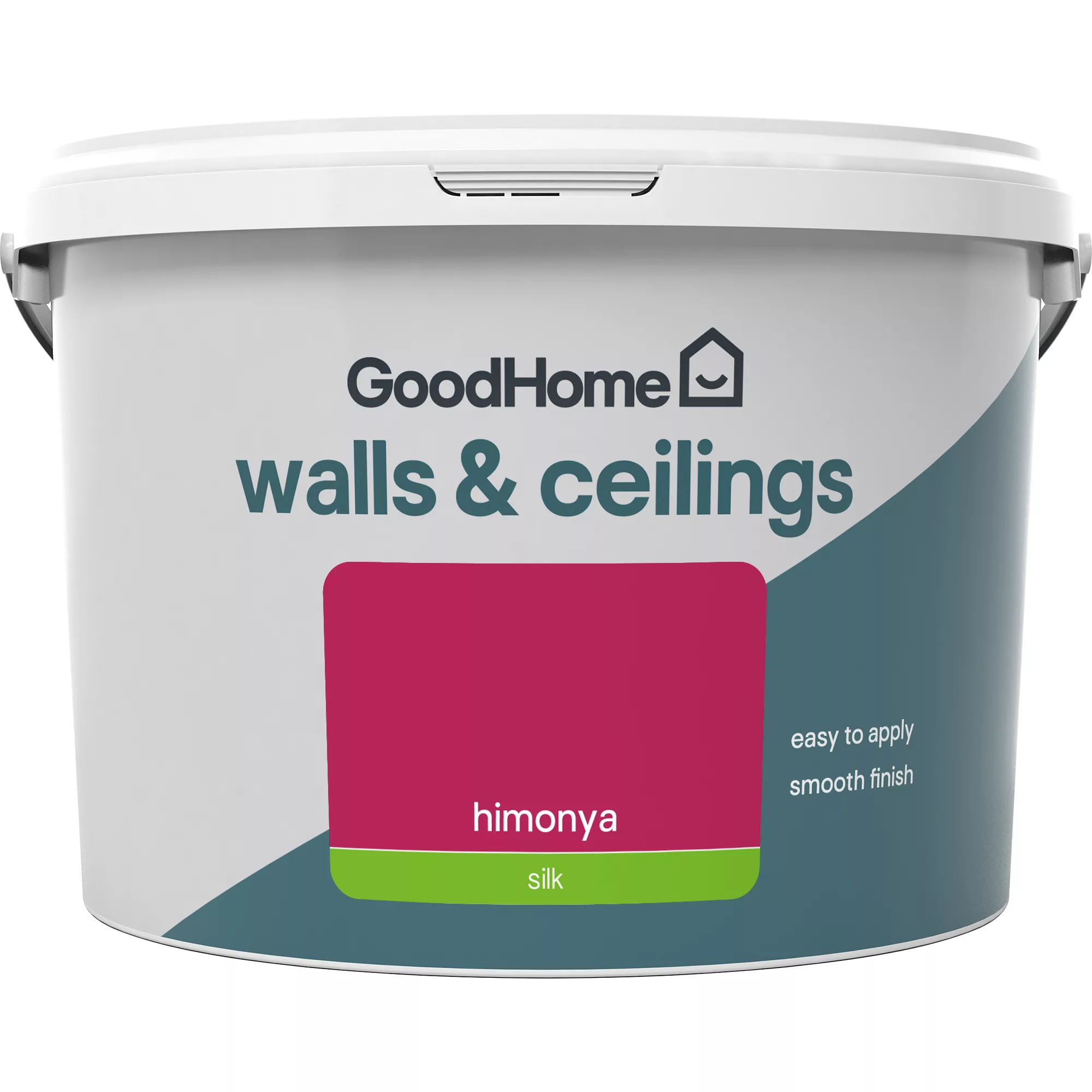 GoodHome Walls & ceilings Himonya Silk Emulsion paint, 2.5L GoodHome Walls & Ceilings Himonya Silk Emulsion Paint, 2.5L -trade point store goodhome walls ceilings himonya silk emulsion paint 2 5l3663602414391 02c