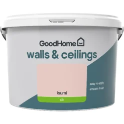 GoodHome Walls & Ceilings Isumi Silk Emulsion Paint, 2.5L 3 GoodHome Walls & Ceilings Isumi Silk Emulsion Paint, 2.5L -trade point store goodhome walls ceilings isumi silk emulsion paint 2 5l5059340272832 02c