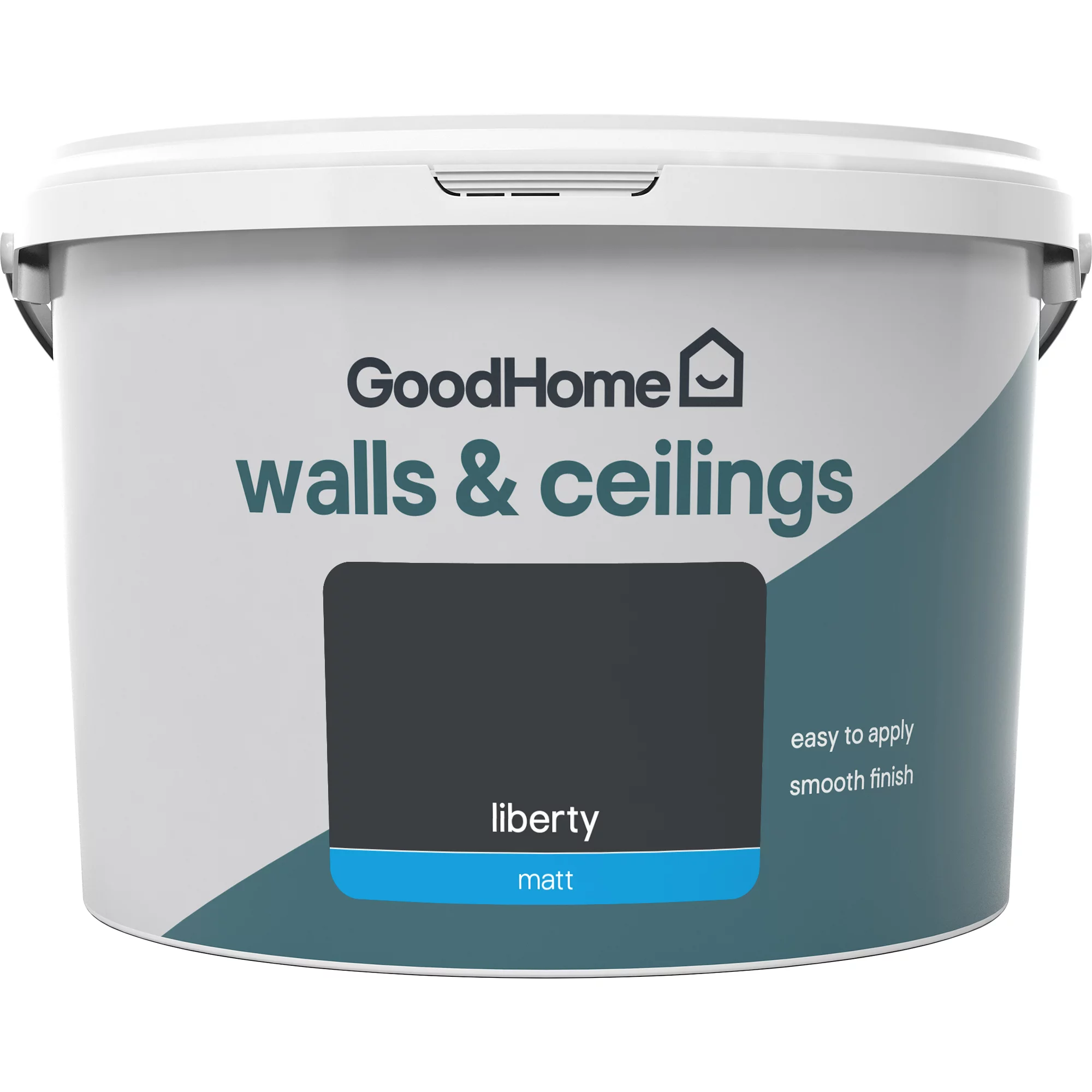 GoodHome Walls & ceilings Liberty Matt Emulsion paint, 2.5L GoodHome Walls & Ceilings Liberty Matt Emulsion Paint, 2.5L -trade point store goodhome walls ceilings liberty matt emulsion paint 2 5l3663602596653 02c