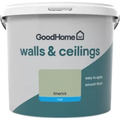 GoodHome Walls & Ceilings Limerick Matt Emulsion Paint, 5L 3 GoodHome Walls & Ceilings Limerick Matt Emulsion Paint, 5L -trade point store goodhome walls ceilings limerick matt emulsion paint 5l5059340272658 02c