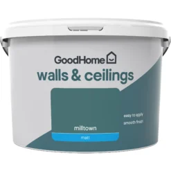 GoodHome Walls & Ceilings Milltown Matt Emulsion Paint, 2.5L 3 GoodHome Walls & Ceilings Milltown Matt Emulsion Paint, 2.5L -trade point store goodhome walls ceilings milltown matt emulsion paint 2 5l3663602598671 02c