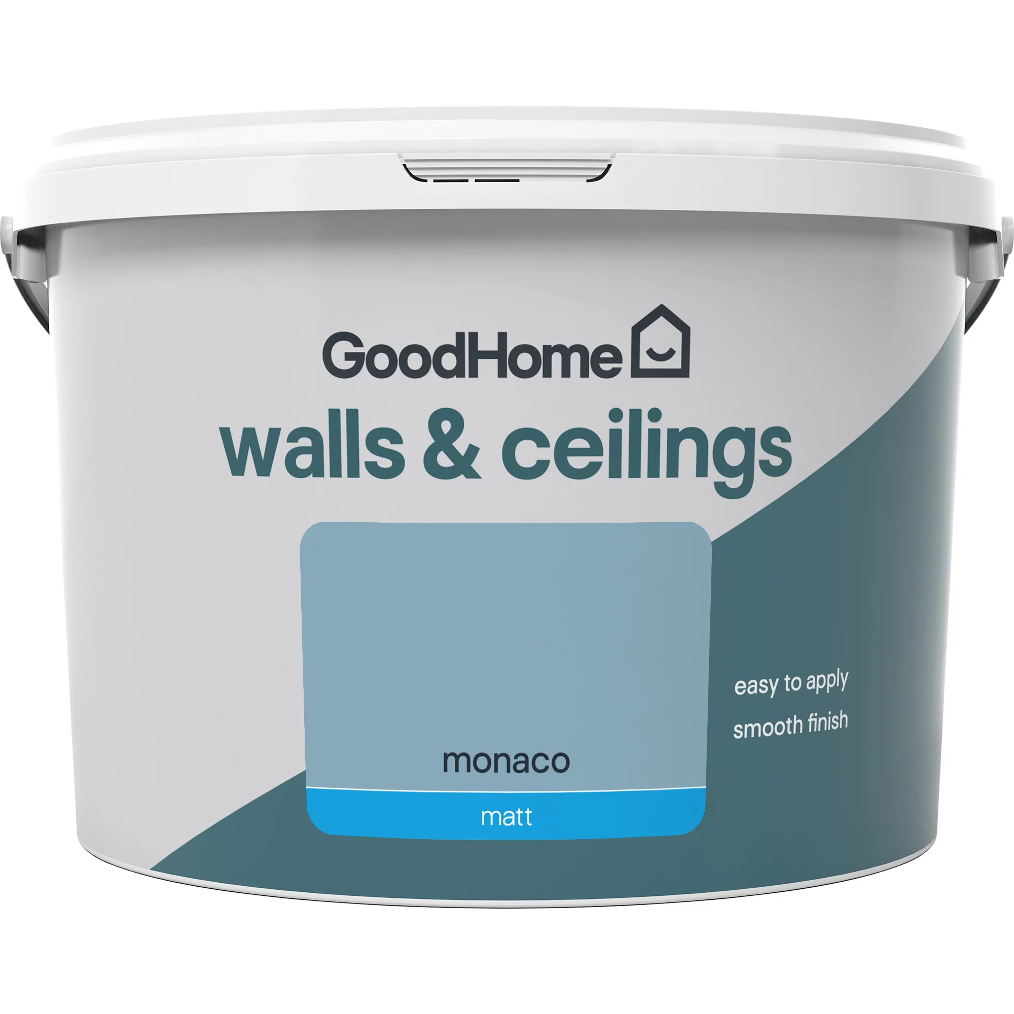 GoodHome Walls & ceilings Monaco Matt Emulsion paint, 2.5L GoodHome Walls & Ceilings Monaco Matt Emulsion Paint, 2.5L -trade point store goodhome walls ceilings monaco matt emulsion paint 2 5l3663602599142 02c