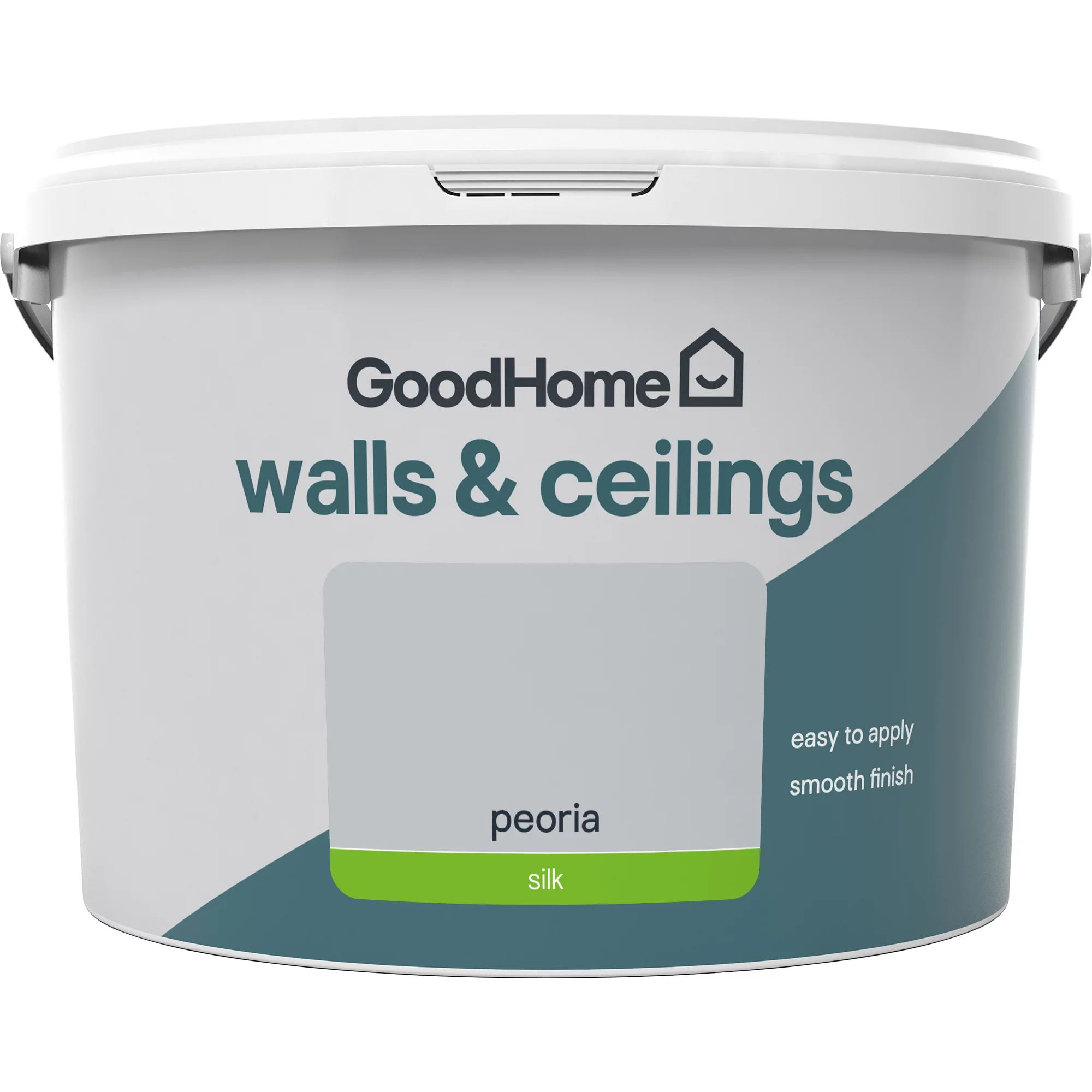 GoodHome Walls & ceilings Peoria Silk Emulsion paint, 2.5L GoodHome Walls & Ceilings Peoria Silk Emulsion Paint, 2.5L -trade point store goodhome walls ceilings peoria silk emulsion paint 2 5l5059340272788 02c