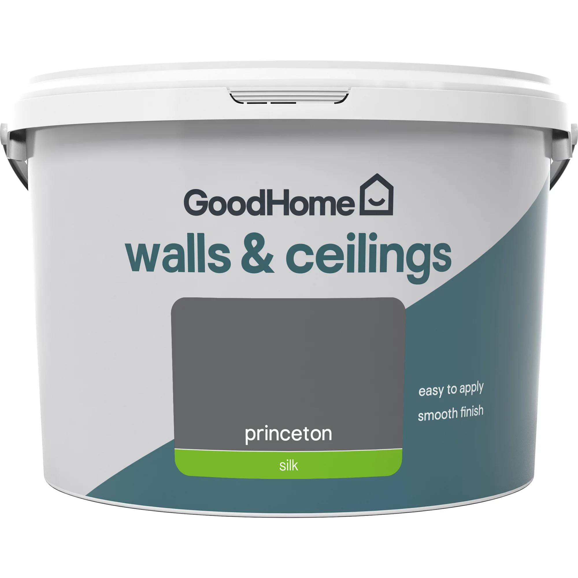GoodHome Walls & ceilings Princeton Silk Emulsion paint, 2.5L GoodHome Walls & Ceilings Princeton Silk Emulsion Paint, 2.5L -trade point store goodhome walls ceilings princeton silk emulsion paint 2 5l3663602597452 02c