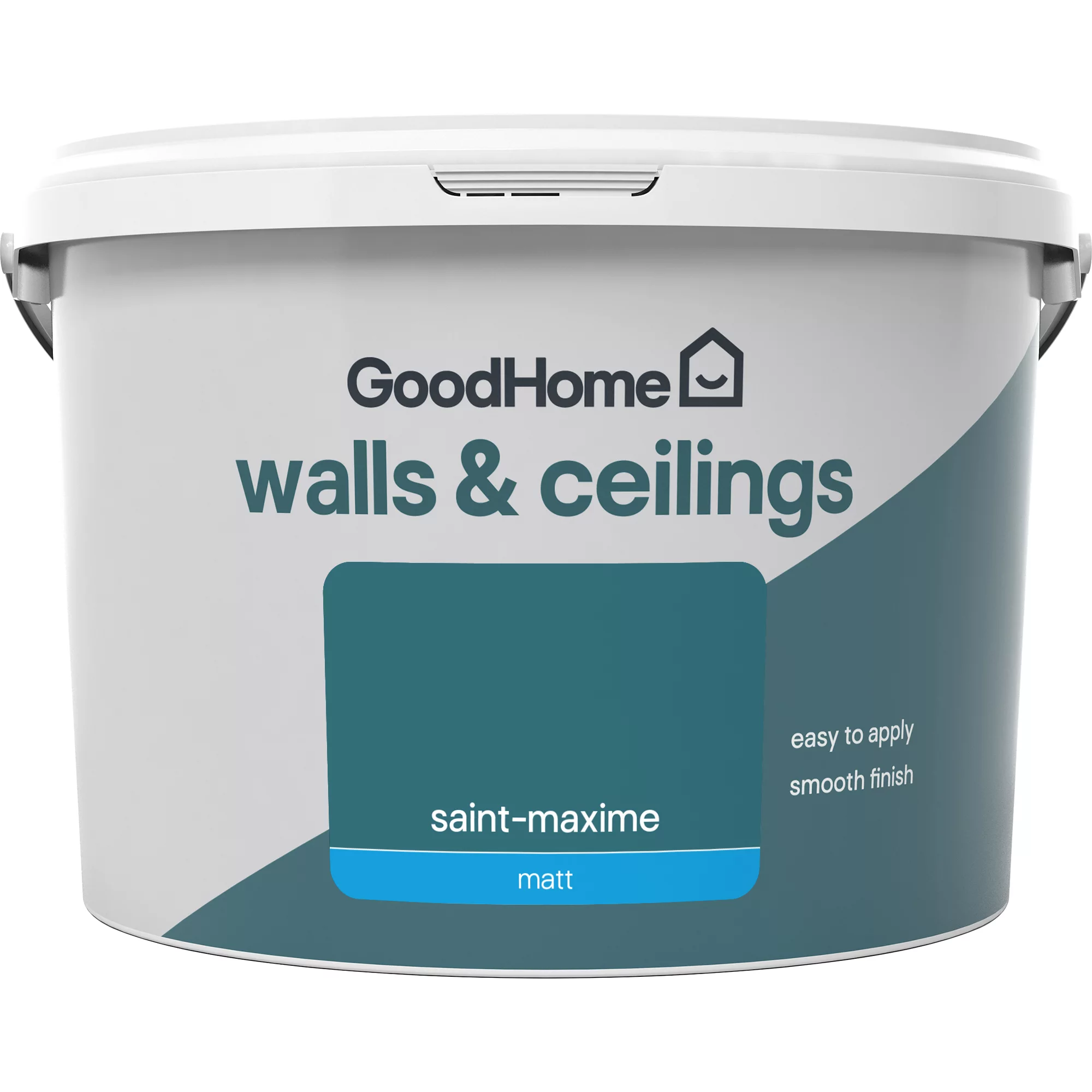 GoodHome Walls & ceilings Saint-maxime Matt Emulsion paint, 2.5L GoodHome Walls & Ceilings Saint-maxime Matt Emulsion Paint, 2.5L -trade point store goodhome walls ceilings saint maxime matt emulsion paint 2 5l5059340272597 02c
