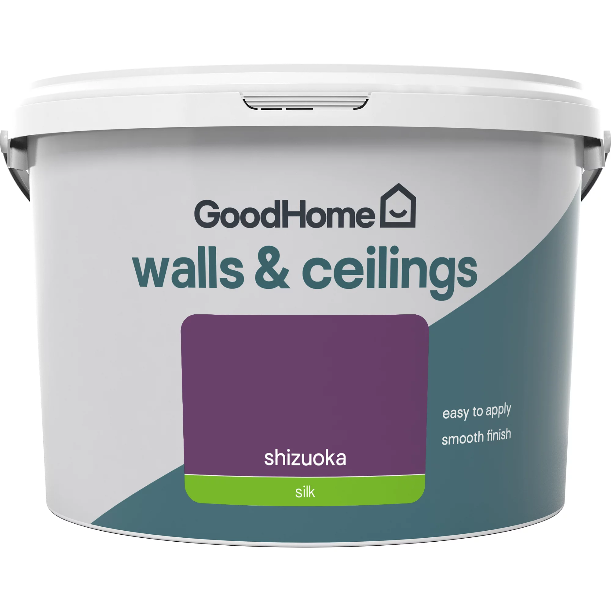 GoodHome Walls & ceilings Shizuoka Silk Emulsion paint, 2.5L GoodHome Walls & Ceilings Shizuoka Silk Emulsion Paint, 2.5L -trade point store goodhome walls ceilings shizuoka silk emulsion paint 2 5l3663602414025 02c