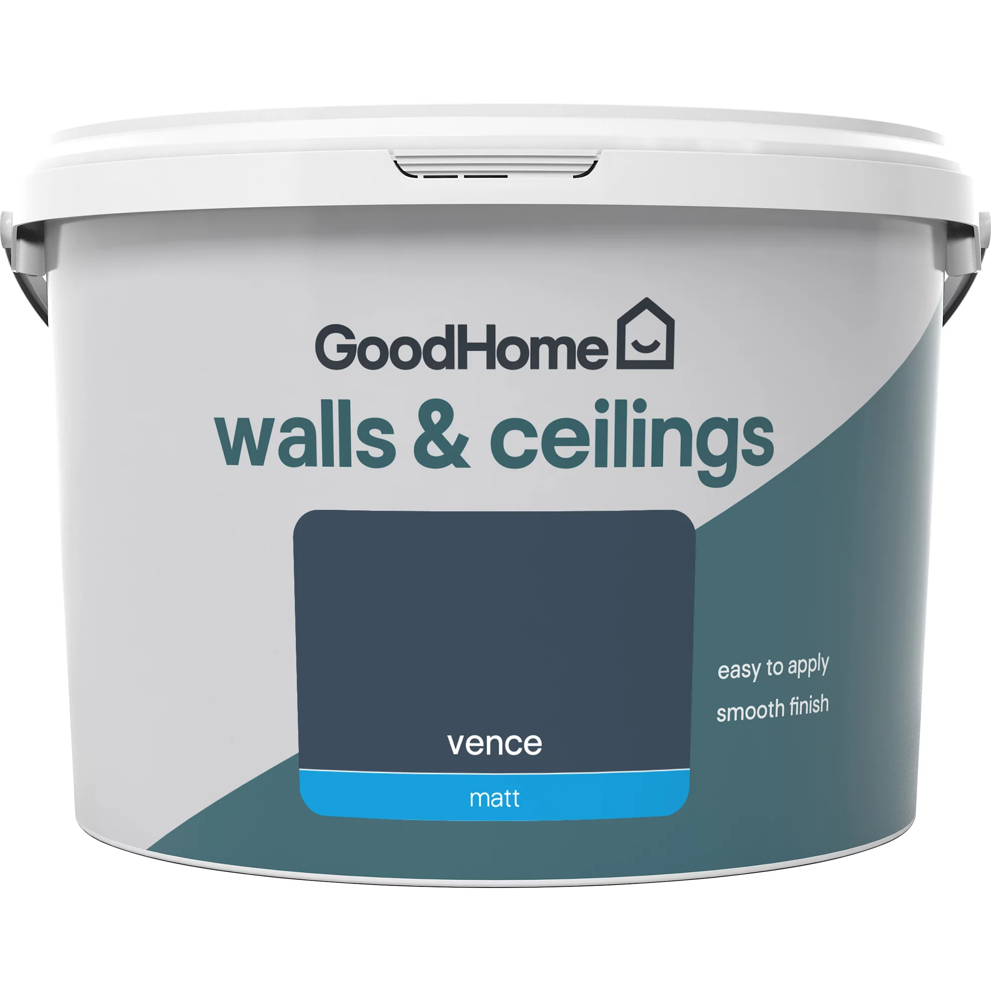 GoodHome Walls & ceilings Vence Matt Emulsion paint, 2.5L GoodHome Walls & Ceilings Vence Matt Emulsion Paint, 2.5L -trade point store goodhome walls ceilings vence matt emulsion paint 2 5l3663602599692 02c