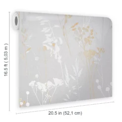 GoodHome Willot Grey Leaf Textured Wallpaper 7 GoodHome Willot Grey Leaf Textured Wallpaper -trade point store goodhome willot grey leaf textured wallpaper5059340410197 02t