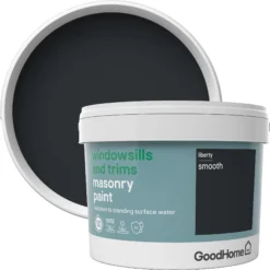 GoodHome Windowsills & Trims Liberty Smooth Matt Masonry Paint, 2.5L 5 GoodHome Windowsills & Trims Liberty Smooth Matt Masonry Paint, 2.5L -trade point store goodhome windowsills trims liberty smooth matt masonry paint 2 5l3663602520542 37c