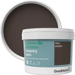 GoodHome Windowsills & Trims Tobasco Smooth Matt Masonry Paint, 2.5L 4 GoodHome Windowsills & Trims Tobasco Smooth Matt Masonry Paint, 2.5L -trade point store goodhome windowsills trims tobasco smooth matt masonry paint 2 5l3663602520658 37c
